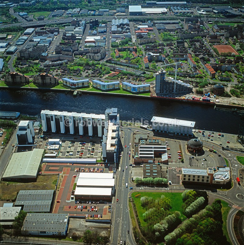 A00533C Finnieston Glasgow City in 2004 - Settlements, infrastructure and attractions