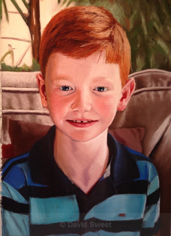 Redhead Child 3 - Children's Portraits