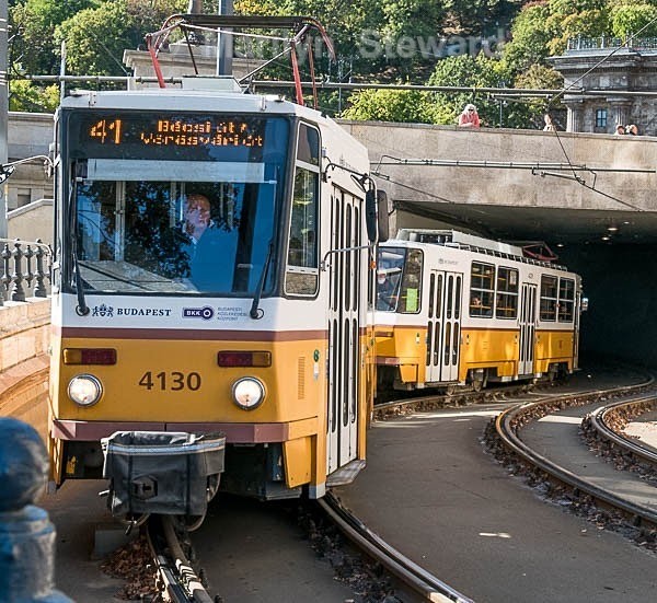 Budapest tram. - Capitals of Eastern Europe