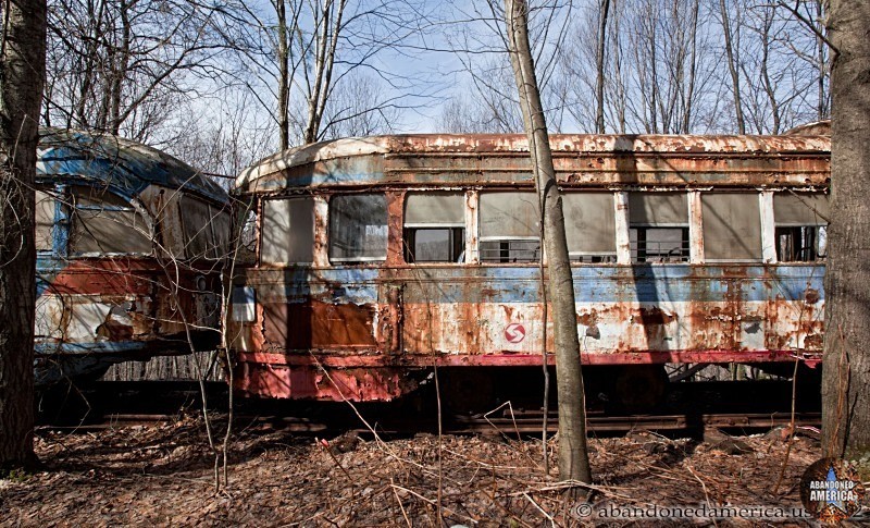 Trolley Graveyard  | Abandoned America