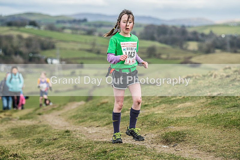 Helm Hill U9-56 - Kendal Winter League Helm Hill Under 9 Fell Race Sunday 16th March 2025