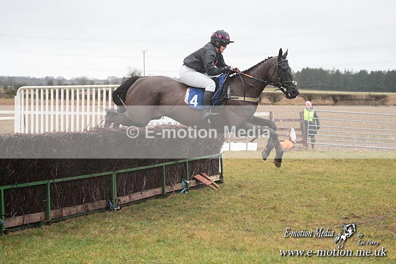 PtP 260125 369 - Cocklebarrow Point-to-Point racing with the Heythrop Hunt 26/01/25