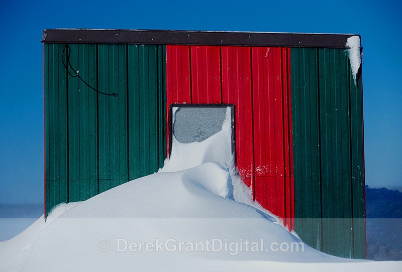 Renforth Ice Shack Rothesay, NB Canada