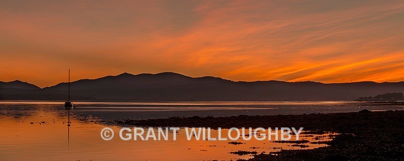 Beauly firth sunset pano - Panorama