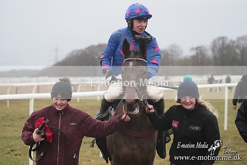 PtP 260125 620 - Cocklebarrow Point-to-Point racing with the Heythrop Hunt 26/01/25