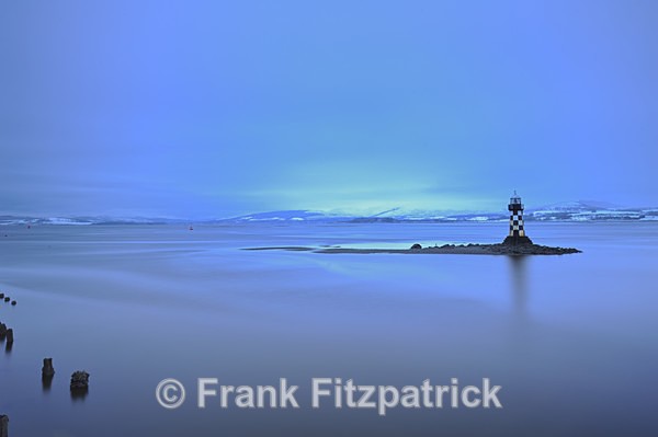 Perch lighthouse, River Clyde, Port Glasgow, Scotland - Scottish scenics