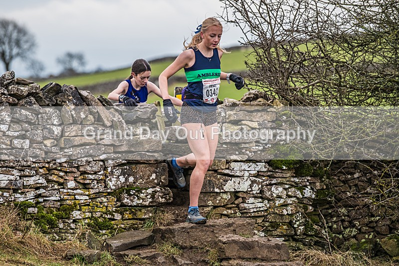Cunswick U15  U17-39 - Kendal Winter League Cunswick Scar Junior Under 15 & 17 Fell Races Sunday 26th January 2025