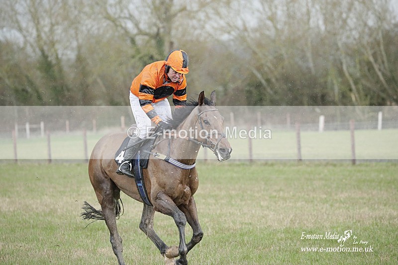 PtP 180323 1301 - Shelfield Park Races with Croome & West Warwickshire Hunt  18/03/23