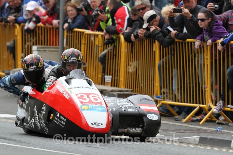 Francois Leblond & Anne Garnish - Sure Sidecar Race 2