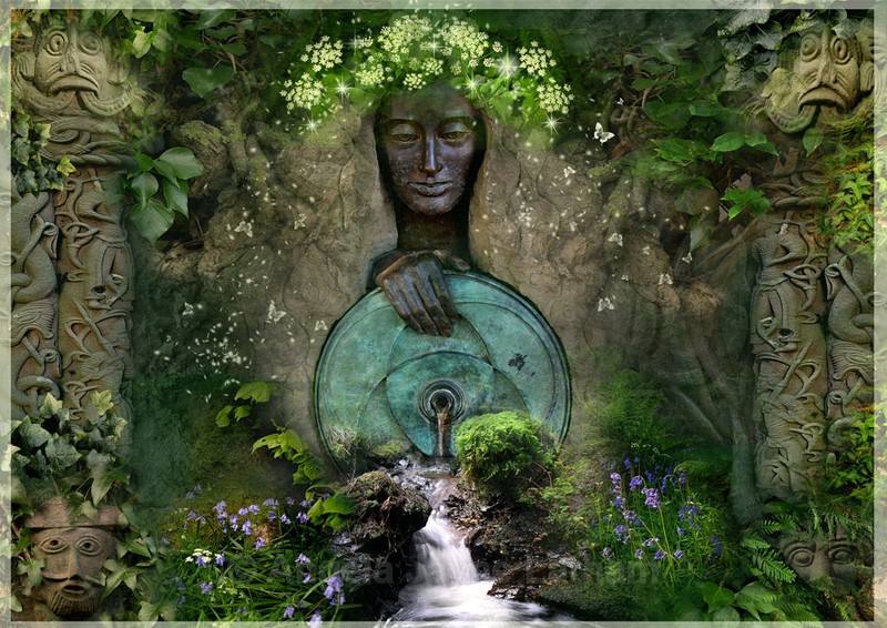 Beltane Well - The Wheel of the Year