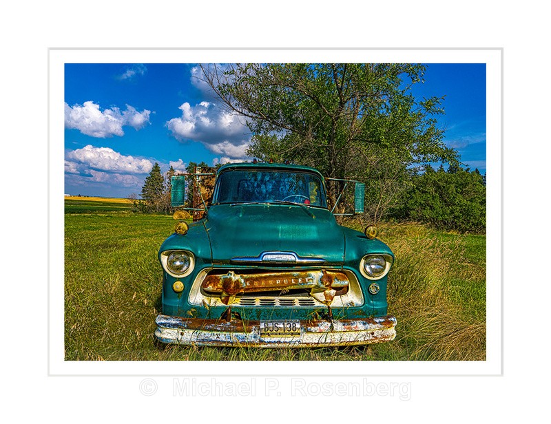 Far,m Truck in Field, ND - AUTOGRAPHICA: Faded Glory