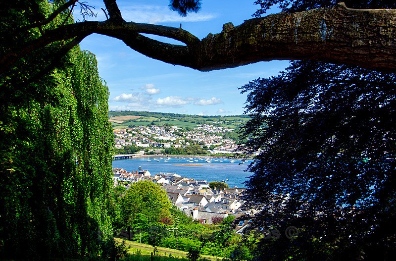 View from The Botanical Gardens Shaldon - Teignmouth and Shaldon