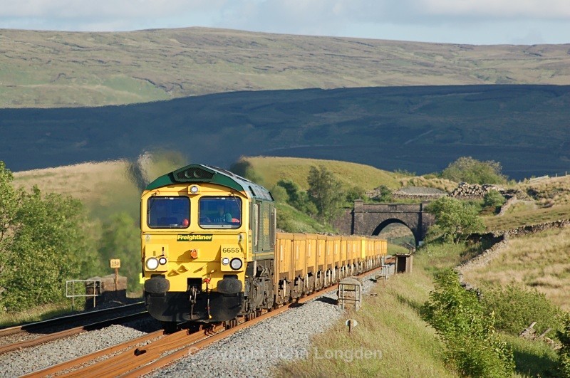 23.6.08 66551 Horrocksford Junc - Carlisle engineers, Shaw Paddock - (Pete) Shaw Paddock