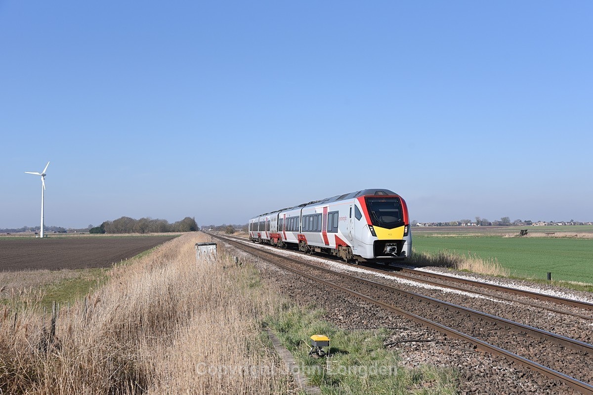 JL - 20.1.25 755411 09:50 Peterborough - Ipswich, Whittlesea - Latest shots