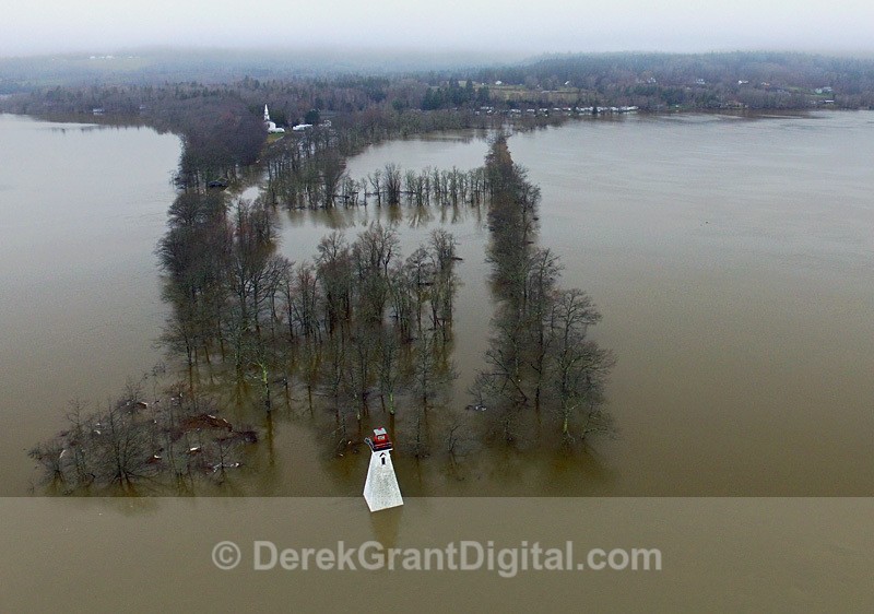 Oak Point Spring Flood 2018 New Brunswick Canada - Extreme Weather