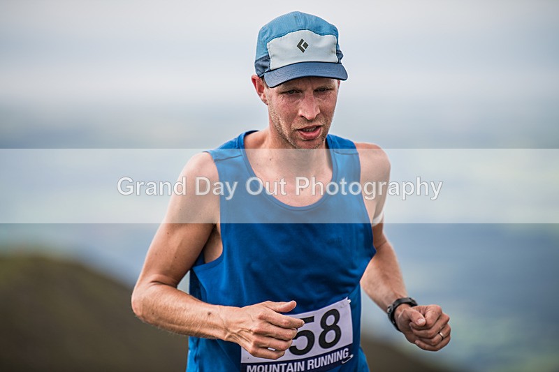 Uphill Only-234 - British Athletics Off Road Running Championships Senior Uphill Only Trial - Skiddaw Friday 15th Augu