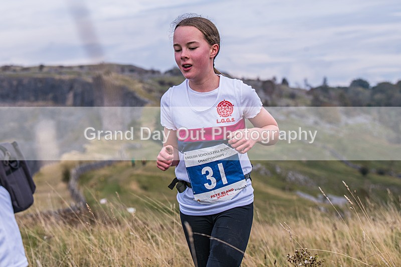 Year 7-243 - The English Schools Fell Running Championship Giggleswick Year 7 Sunday 6th October 2024