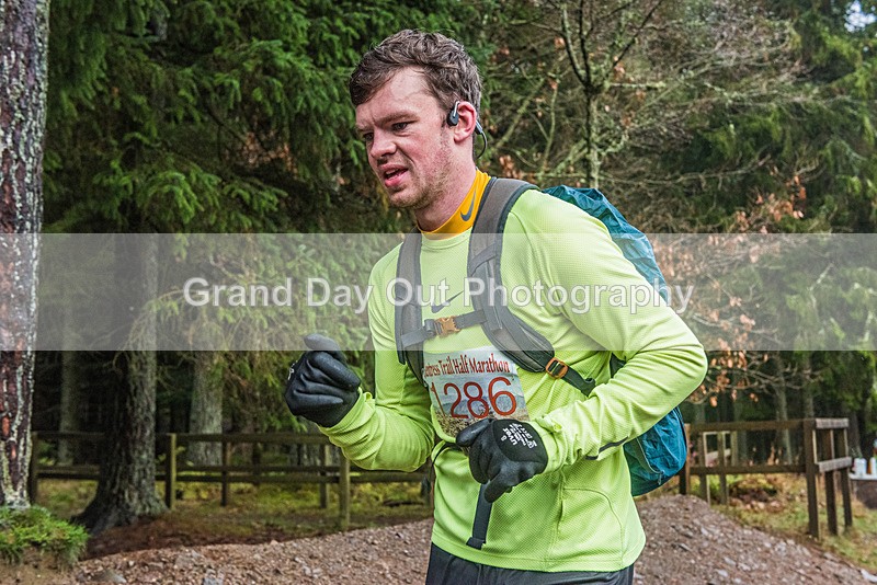 Glentress-102 - High Terrain Events Glentress Winter Trail half Marathon & 10K Trail Run Saturday 19th November 2022