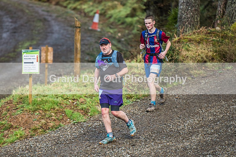 Glentress-1124 - High Terrain Events Glentress Marathon 21 & 10K Trail Races Sunday 18th February 2024