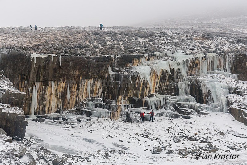 Ice Quarry - Mourne Mountains - Winter