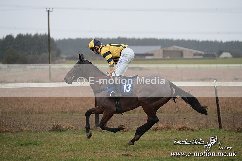 PtP 260125 211 - Cocklebarrow Point-to-Point racing with the Heythrop Hunt 26/01/25