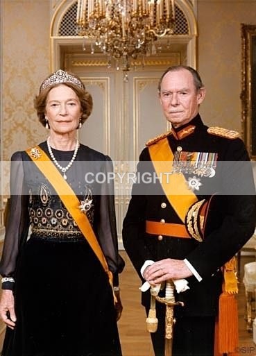 LL-7 Grand Duke Jean and Duchess - Luxembourg Royals