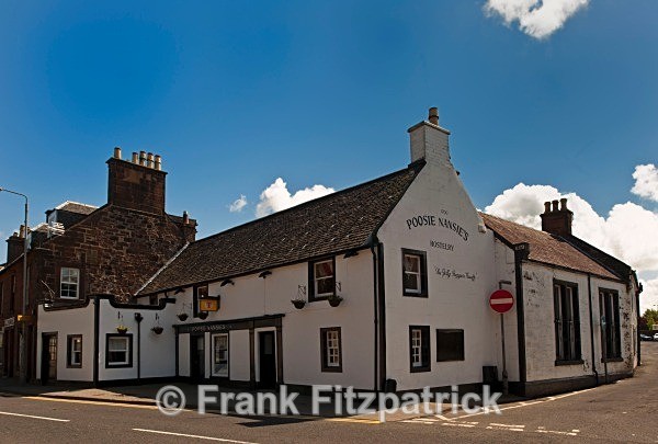 Poosie Nancy's tavern, Mauchline, Ayrshire. - Robert Burns