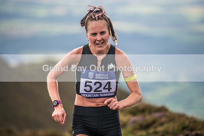 Uphill Only-196 - British Athletics Off Road Running Championships Senior Uphill Only Trial - Skiddaw Friday 15th Augu