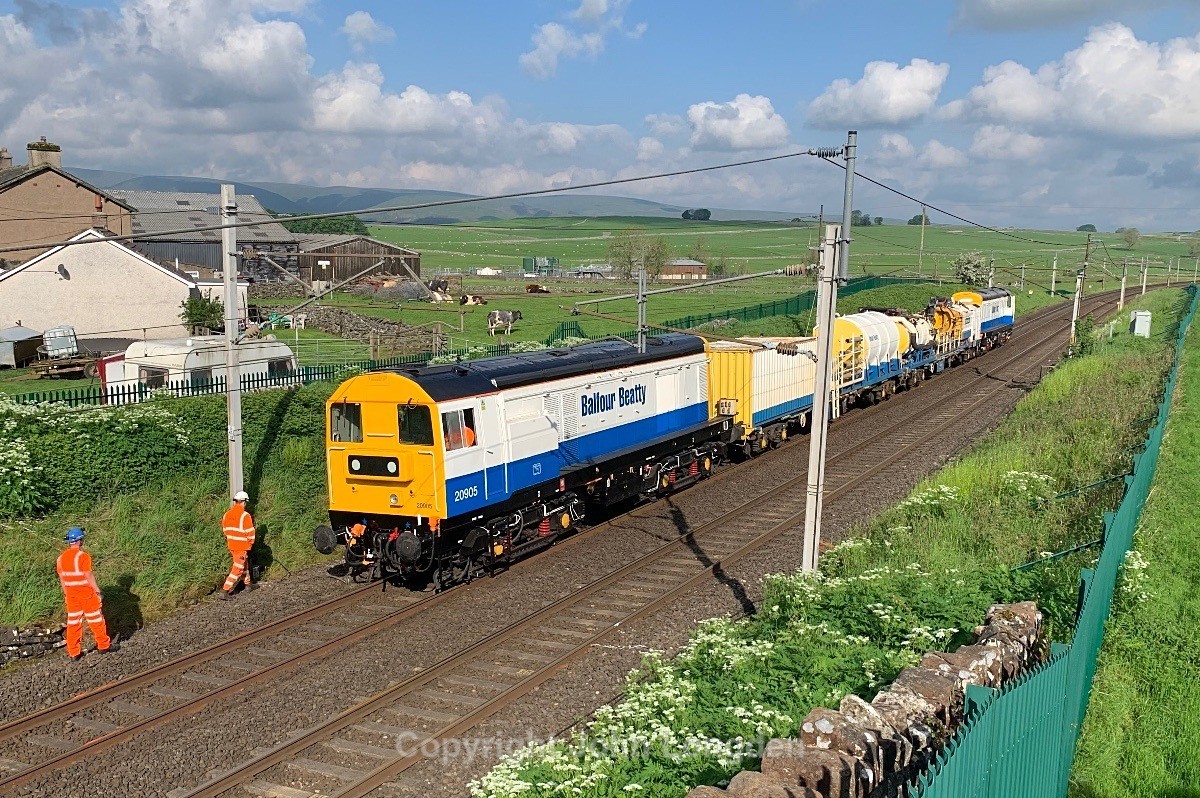 JL - 25.5.24 20905 & 20901 6J09 Oxenholme - Shap Harrisons, Shap N - Latest shots