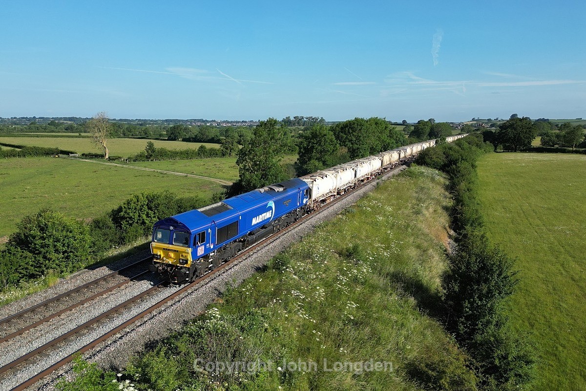 JL - 18.6.25 66162 6V86 Milford West - Appleford, Watergall - Latest shots