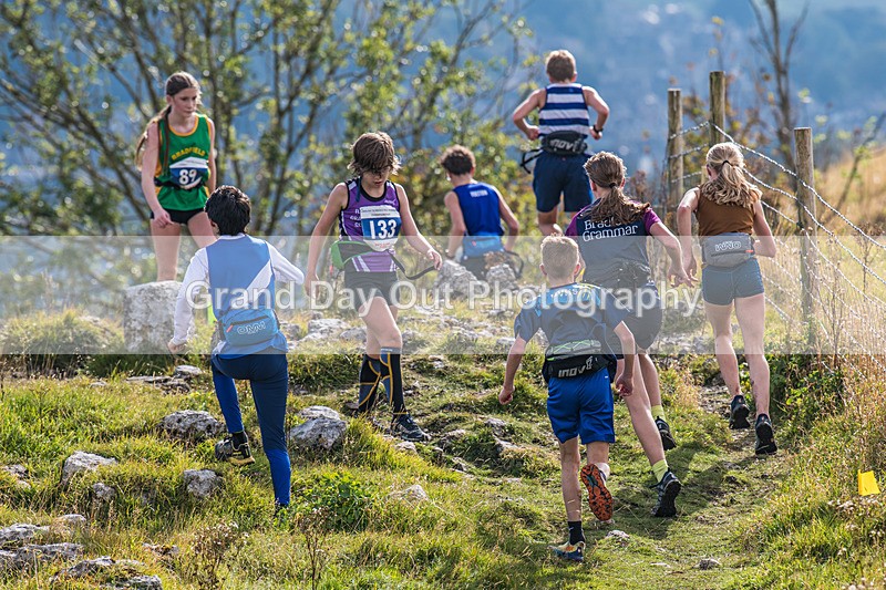 Year 8-9-196 - The English Schools Fell Running Championship Giggleswick Year 8-9 Sunday 6th October 2024