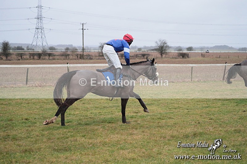 PtP 260125 85 - Cocklebarrow Point-to-Point racing with the Heythrop Hunt 26/01/25
