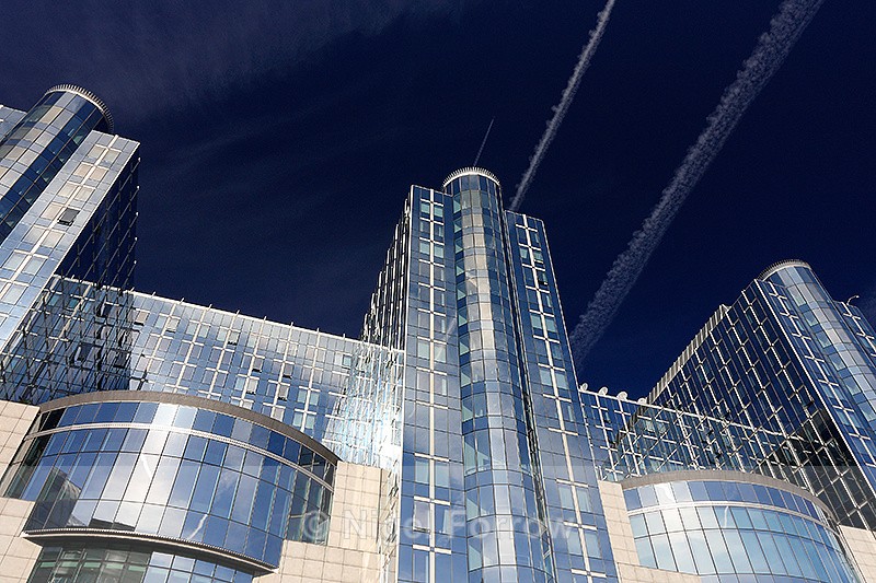 European Parliament building - Brussels & Bruges, Belgium