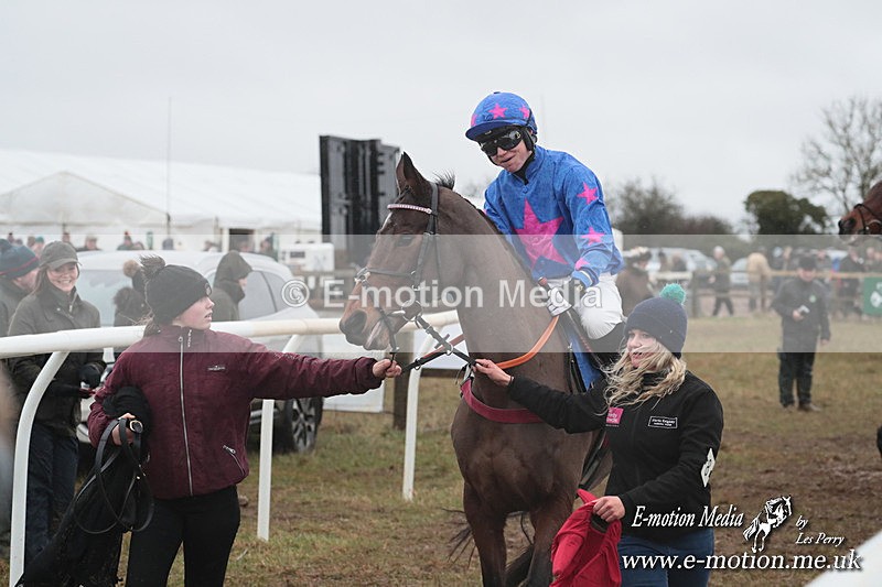 PtP 260125 453 - Cocklebarrow Point-to-Point racing with the Heythrop Hunt 26/01/25
