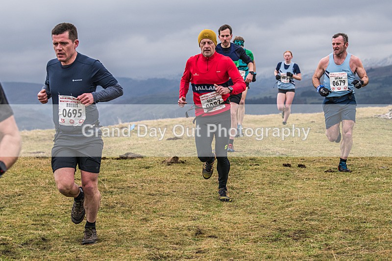 Cunswick -73 - Kendal Winter League Cunswick Scar Senior Fell Race Sunday 26th January 2025