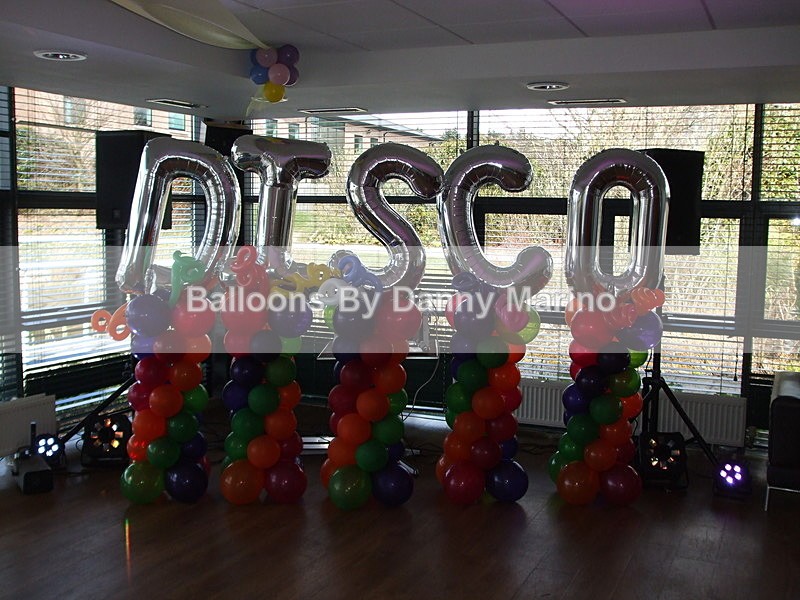 Disco Towers - Birthday Balloons