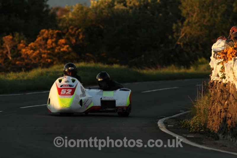 John Shipley & Stephen Ian Cunliffe - Monday Practice - Sidecars