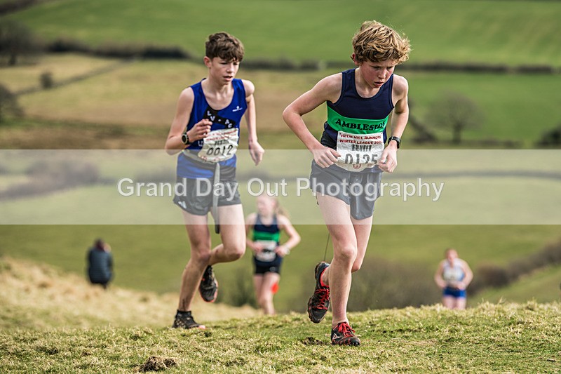 Helm Hill -285 - Kendal Winter League Helm Hill Fell Races (Under 13/15/17 & Seniors) Sunday 16th March 2025