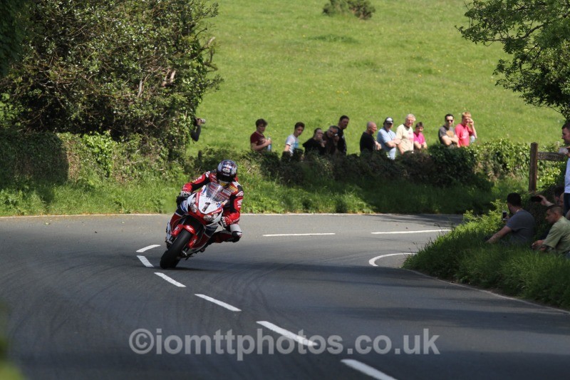 John McGuinness Honda / Honda Racing - Dainese Superbike Race 2014