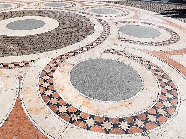 Paving detail near St. Stephen's church - Capitals of Eastern Europe