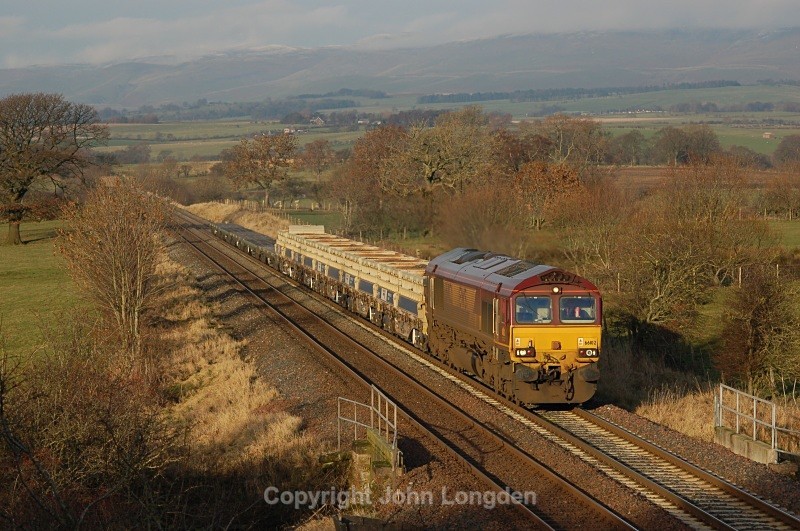 15.12.08 - 66102 6K05 Carlisle - Crewe, Keld - Keld