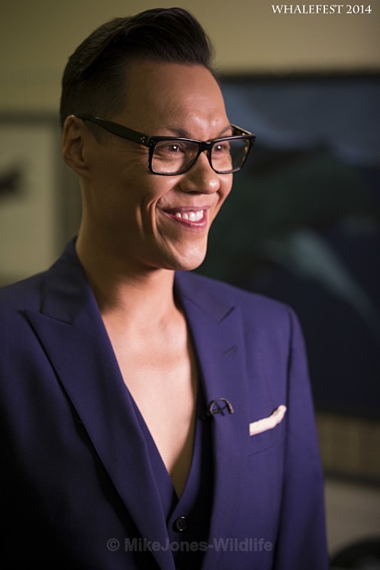 Gok Wan at Whalefest REF CSGW4 - The celebrity speakers from Whalefest 2014 in Brighton