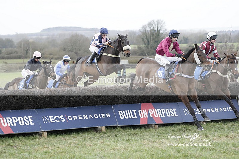 PtP 250223 0127 - Kimblewick Hunt Point-to-Point Kingston Blount 25/02/23