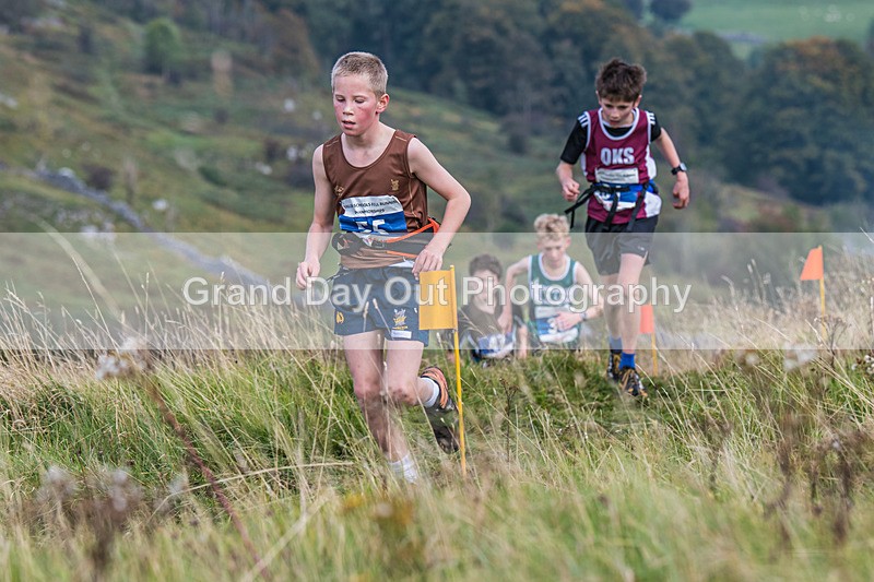 Year 7-88 - The English Schools Fell Running Championship Giggleswick Year 7 Sunday 6th October 2024