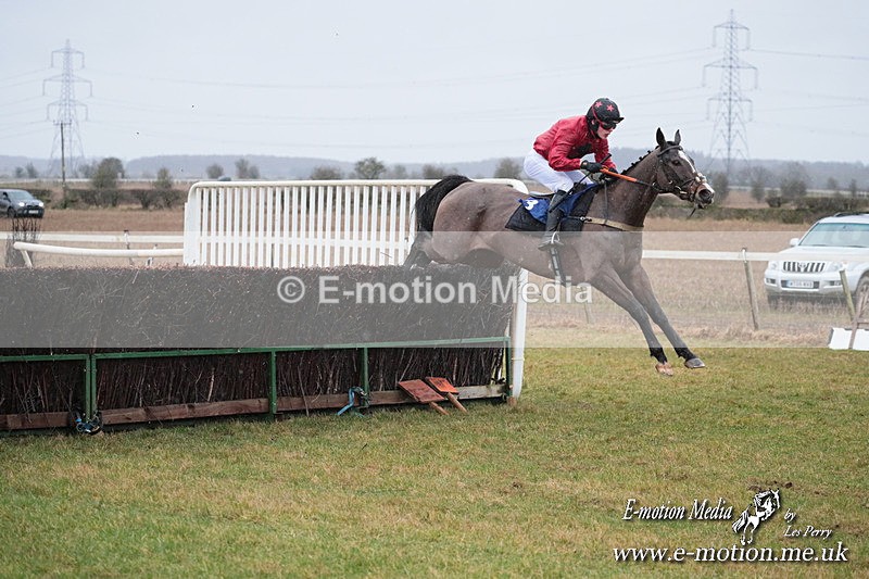 PtP 260125 64 - Cocklebarrow Point-to-Point racing with the Heythrop Hunt 26/01/25