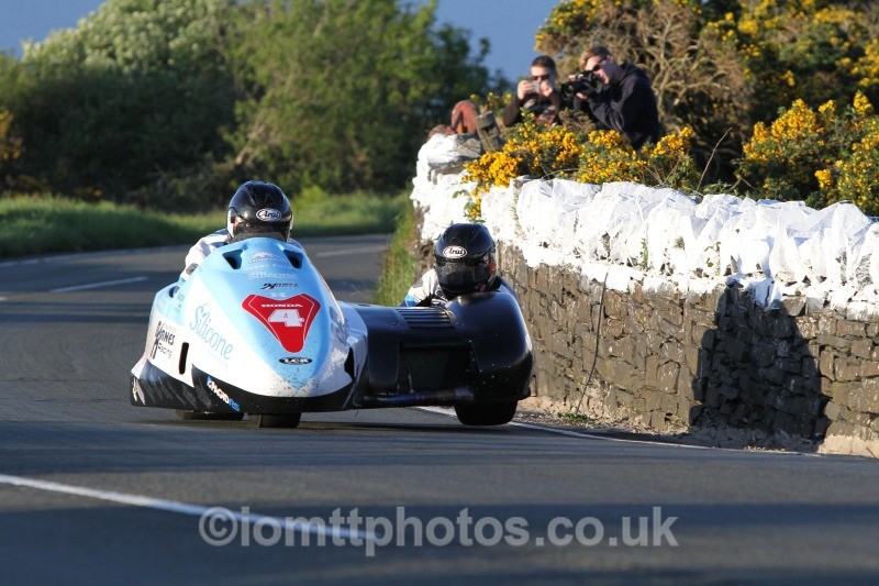 John Holden / Andrew Winkle LCR / Silicone Engineering/Barnes Racing - Monday Practice - Sidecars