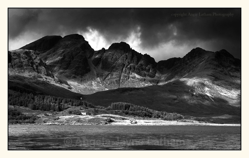 Black Cuillin Ridge 2 - Skye BW - Black & White