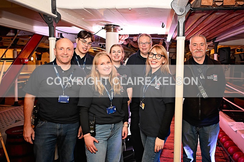 HMS PICKLE-14 - PICKLE NIGHT HMS WARRIOR 1860