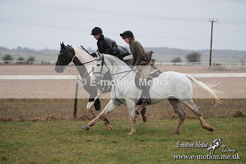 PtP 260125 237 - Cocklebarrow Point-to-Point racing with the Heythrop Hunt 26/01/25