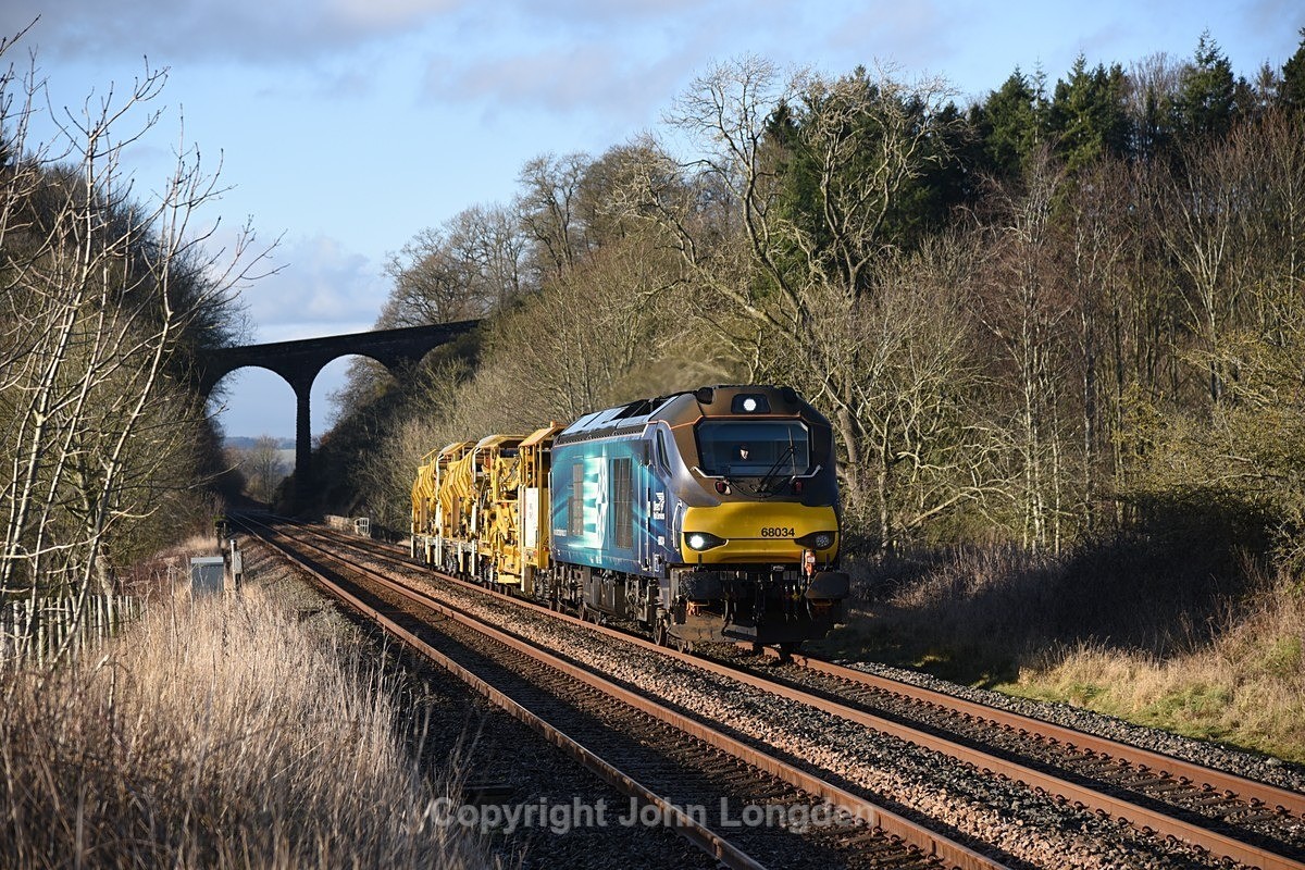 JL - 13.1.22 68034 6K05 Carlisle - Crewe, Newbiggin - Newbiggin